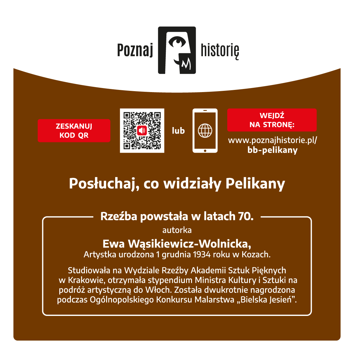 Tabliczka z QR kodem