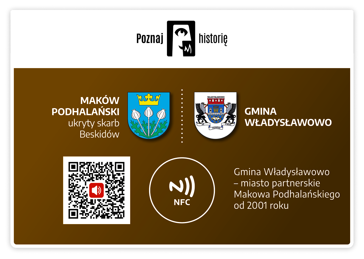 Tabliczka z QR kodem